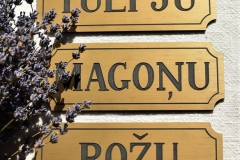 PLASTIKĀTA PLĀKSNES VIESU NAMAM