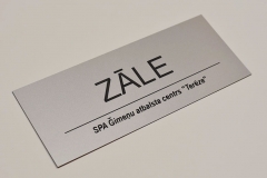 ABS plastikāta informatīvās plāksnītes durvīm.