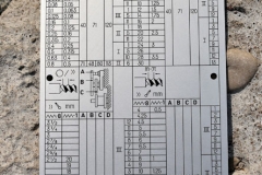 Gravēta alumīnija datu plāksne- instrukcija