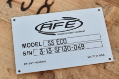 Alumīnija datu plāksne.