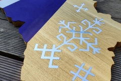 Balva - dāvana - suvenīrs karoga stiprināšanai