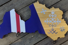 Balva - suvenīrs karoga stiprināšanai