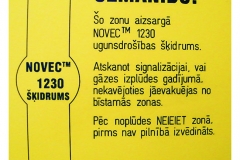 ABS dzeltens - melns