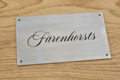 ALUMĪNIJA DURVJU PLĀKSNE