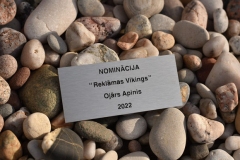 Gravētas alumīnija plāksnītes balvām.