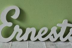 Dizaina elements - krāsoti koka burti