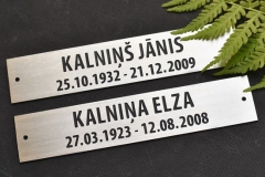 GRAVĒTA NERŪSĒJOŠĀ TĒRAUDA PLĀKSNE KRUSTAM