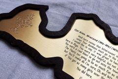 Suvenīrs - dāvana Latvijas kontūra