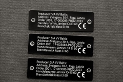 NERŪSĒJOŠĀ TĒRAUDA MARĶĒJUMI