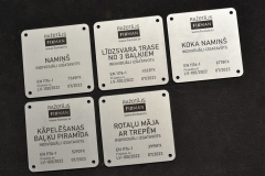 ALUMĪNIJA PLĀKSNĪTES MARĶĒTI DATI