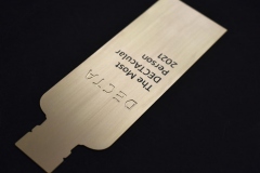 Misiņa balva - gravējums  krāsots.