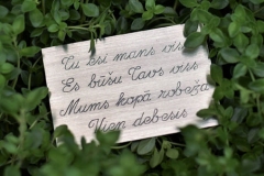 Gravējums nerūsējošā tēraudā.