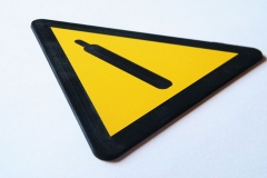 Brīdinājuma zīme -Gāzes baloni