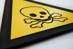 Brīdinājuma zīme -Toksiska viela