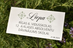 ALUMĪNIJA PLAKSNĪTE AR GRAVĒTU TEKSTU