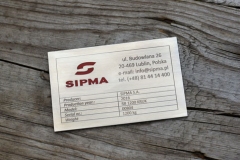 LĀZERGRAVĒTA NERŪSĒJOŠĀ TĒRAUDA TEHNISKO DATU PLAKSNE