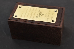 Venges koka lādīte ar slaidera vāciņu